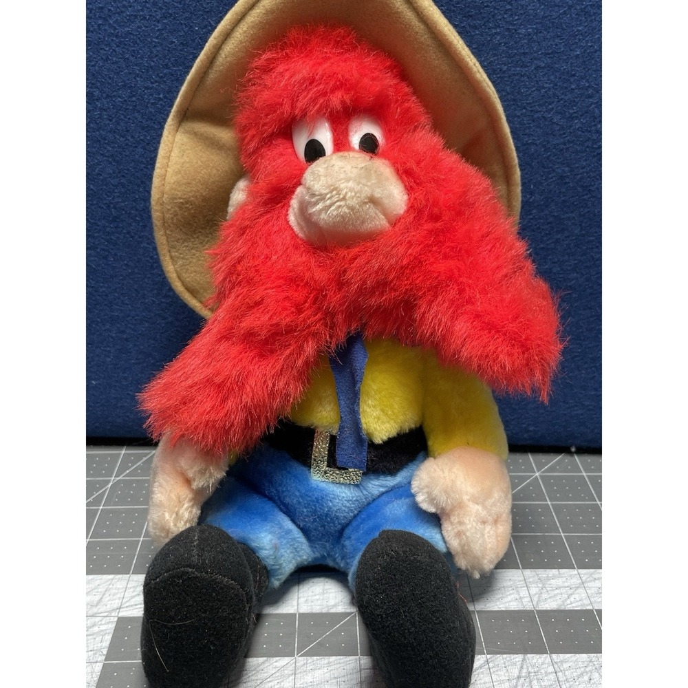 1990 Yosemite Sam Plush Doll Warner Bros. Mighty Star Looney Tunes - Picture 1 of 8